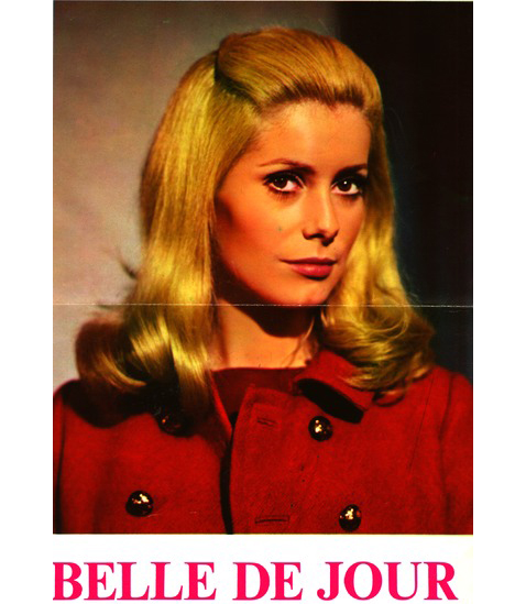 cover of a press kit for Luis Buñuel's film, belle de jour